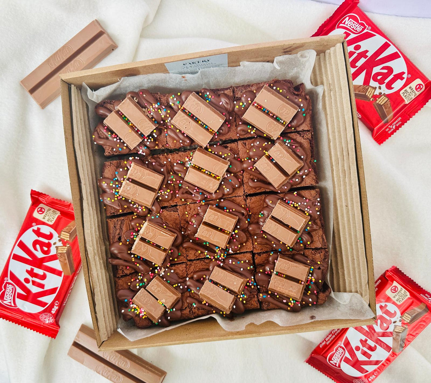Kitkat Brownie