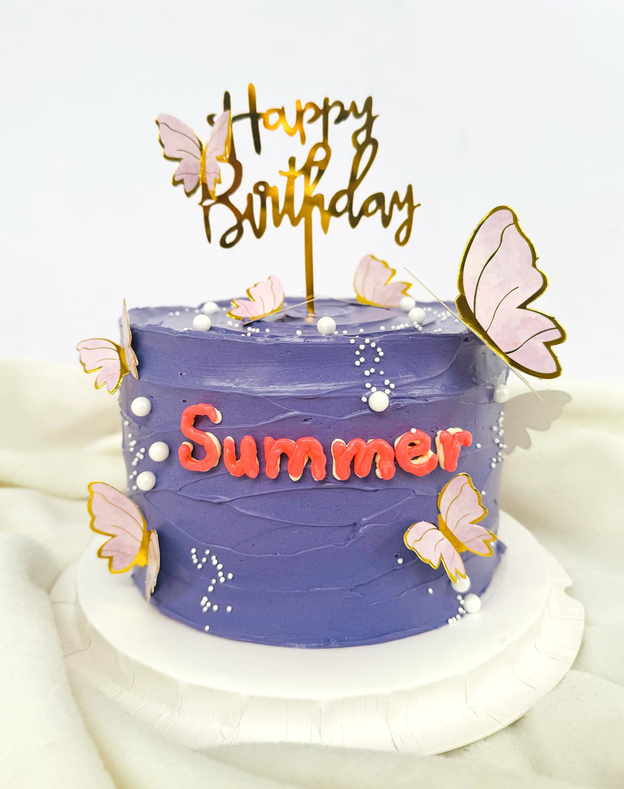 Butterfly cake