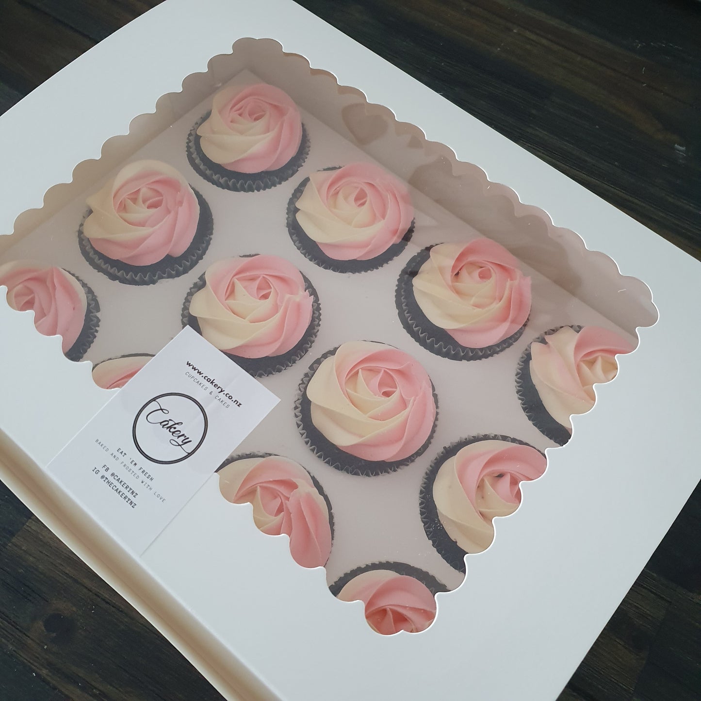 Ombre Regular Cupcakes