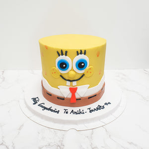 Spongebob theme cake