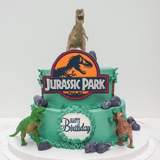 Jurassic Dinosaur theme cake