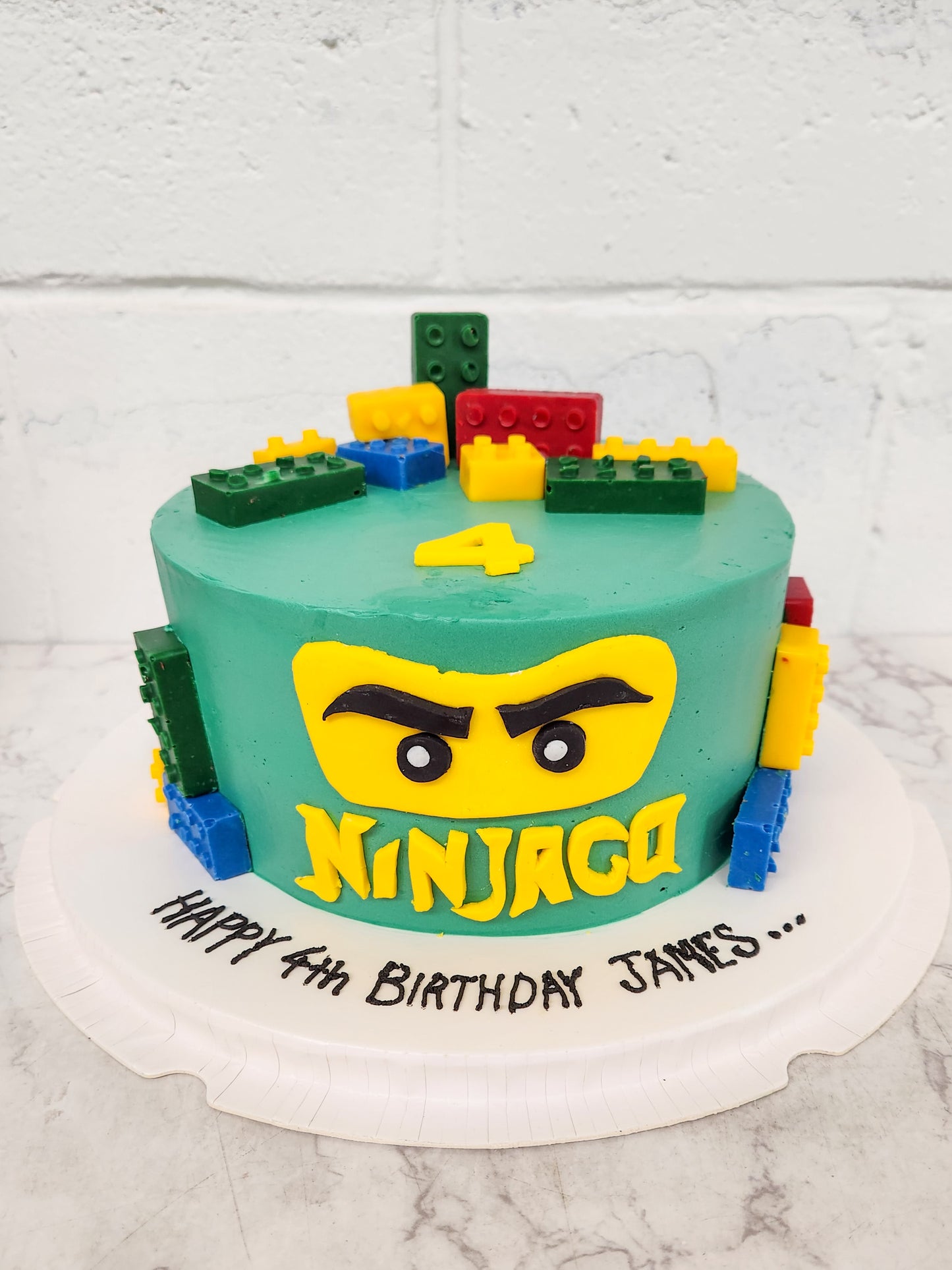 Ninjago theme cake