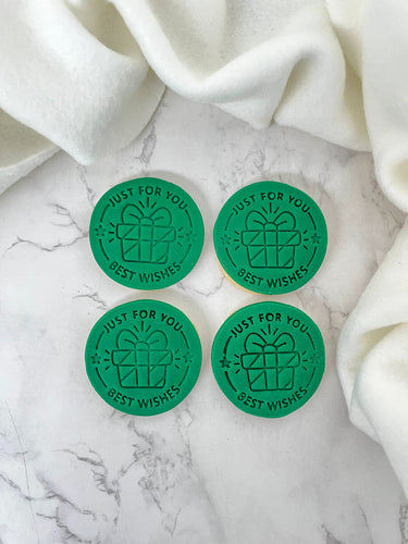 Christmas Present Cookies (Green)