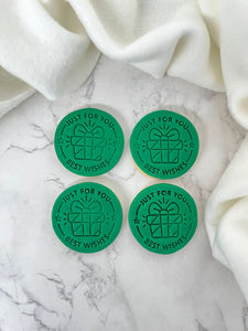Christmas Present Cookies (Green)