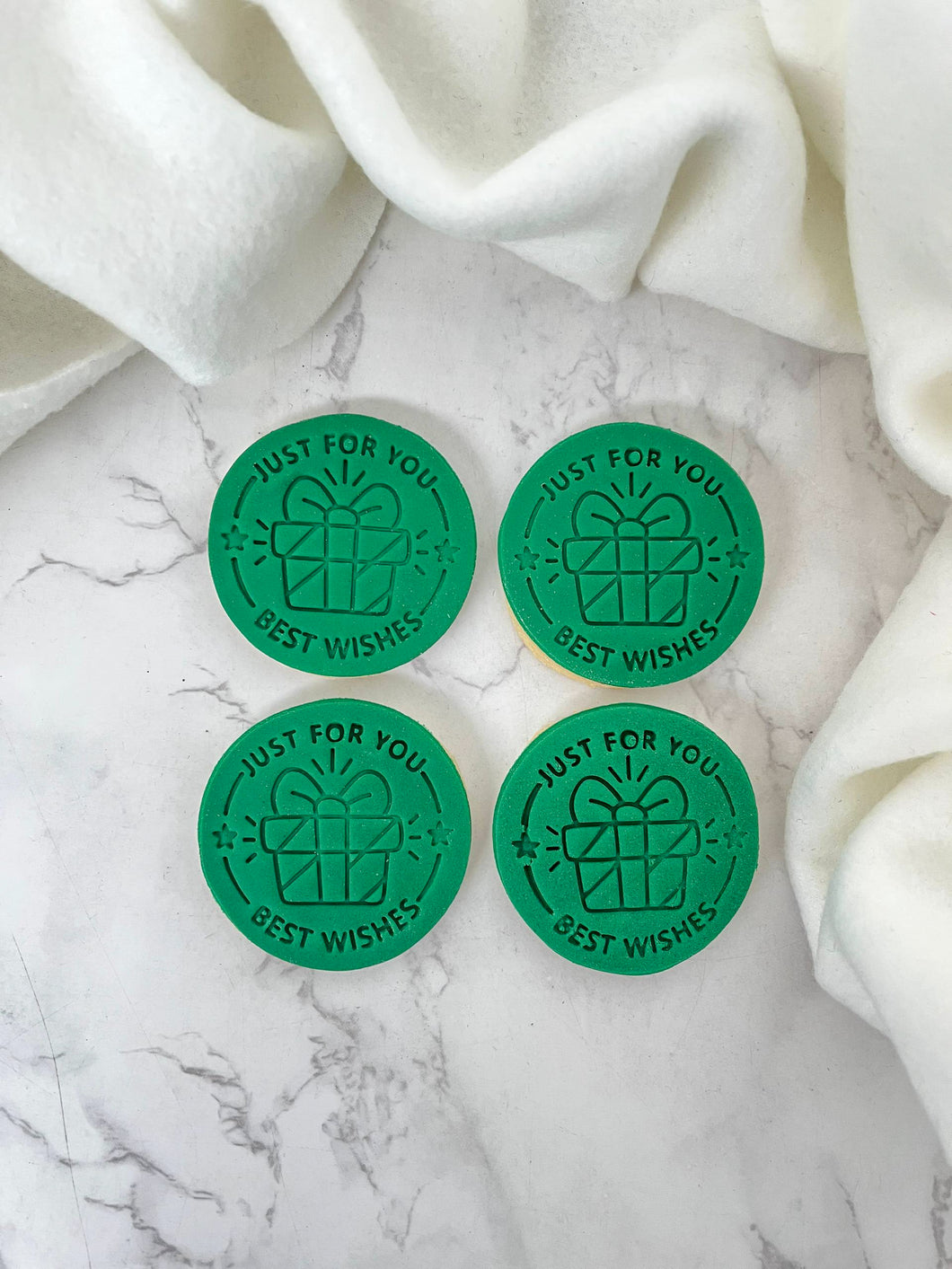 Christmas Present Cookies (Green)