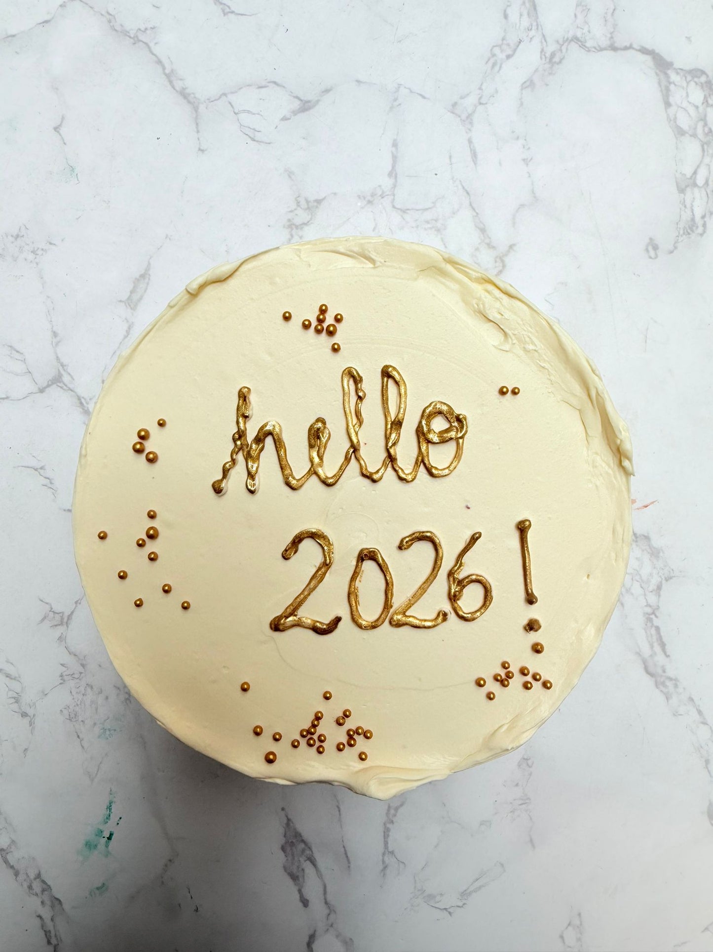 New year special cake