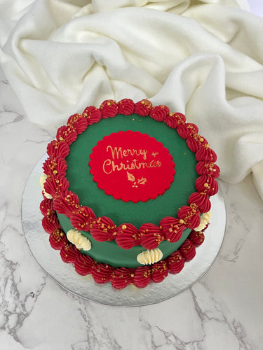 Christmas Vintage Cake