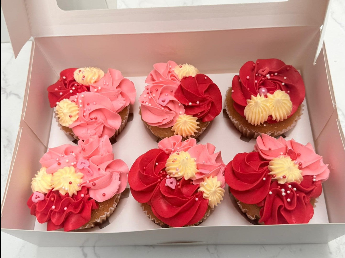 Valentine’s Day Regular Cupcakes