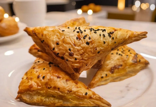 Freshly Baked Paneer Puff
