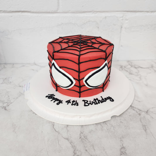 Spider Man theme cake