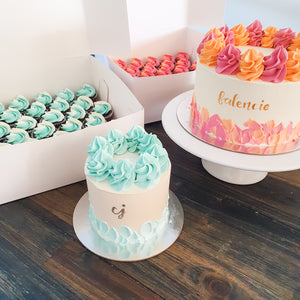 Cake and Mini Cupcake Set