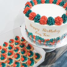 Load image into Gallery viewer, Cake and Mini Cupcake Set