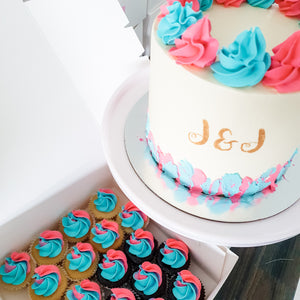 Signature Cake and Mini Cupcake Set