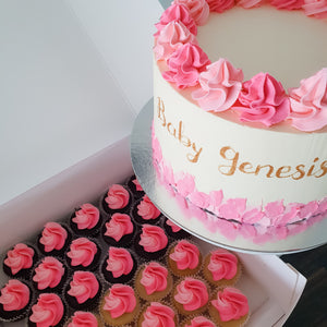 Signature Cake and Mini Cupcake Set