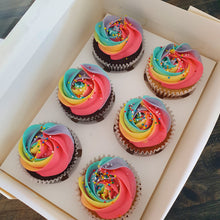 Load image into Gallery viewer, Rainbow Sprinkles Cupcakes