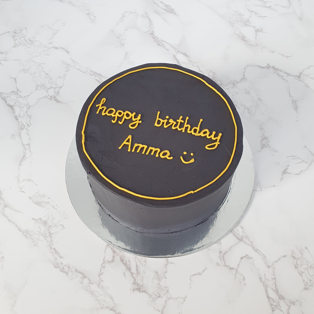 Shmancy Black Cake