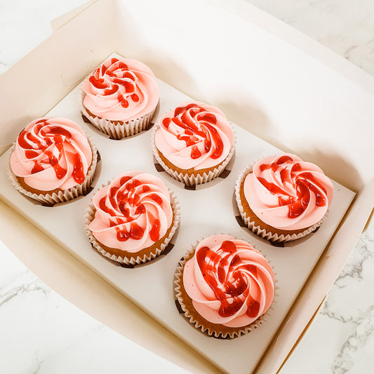 Strawberry Vanilla Cupcakes